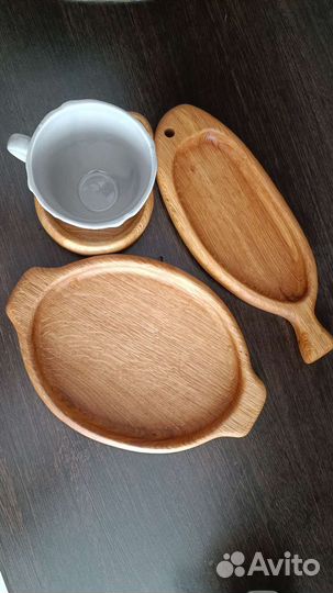 Менажница деревянная