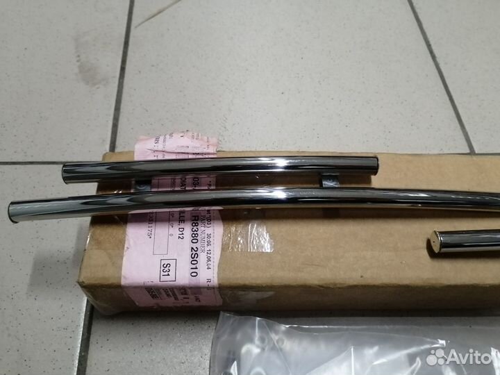 Хром накладка верхн решетки радиатора Хендай IX35