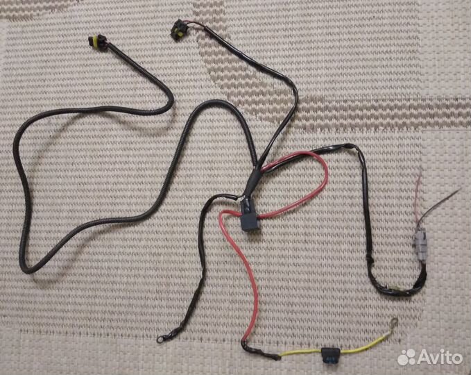 Ксенон. Проводка комплект заводская (Япония)