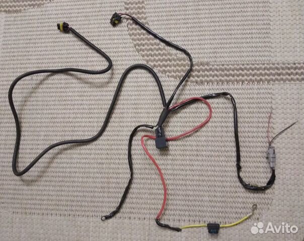 Ксенон. Проводка комплект заводская (Япония)