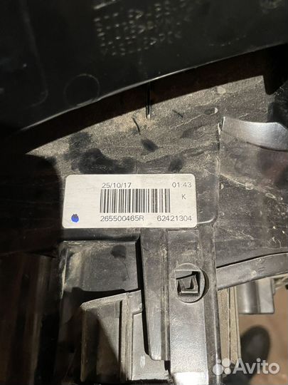 Фонарь задний правый reno sandero 2 рест