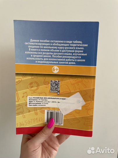 Книги по русскому языку