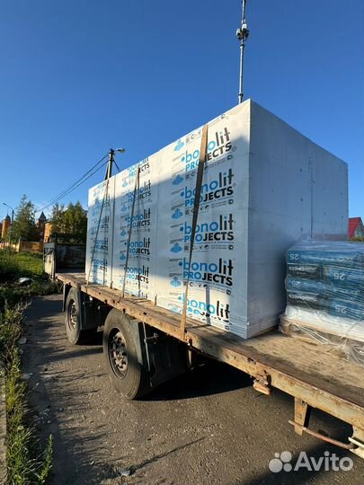 Строительные и перегородочные блоки Бонолит