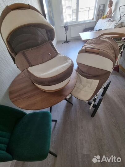 Коляска 2 в 1 bebe mobile ines