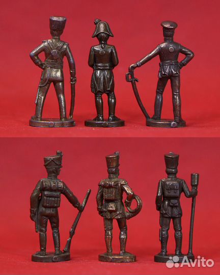 Металл: Прусские солдаты 1978 г. Киндер. (2)