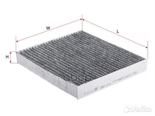 Фильтр салона угольный toyota camry 2011 /RAV