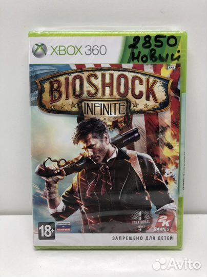 Диск Bioshock Infinity Новый для Xbox 360