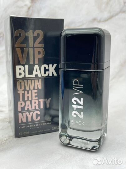 Carolina herrera blak 212 men