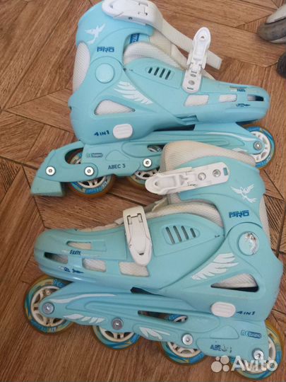 Роликовые коньки 34-41