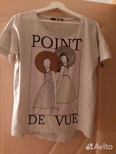 Футболка х/б женская 44 46 размер франция