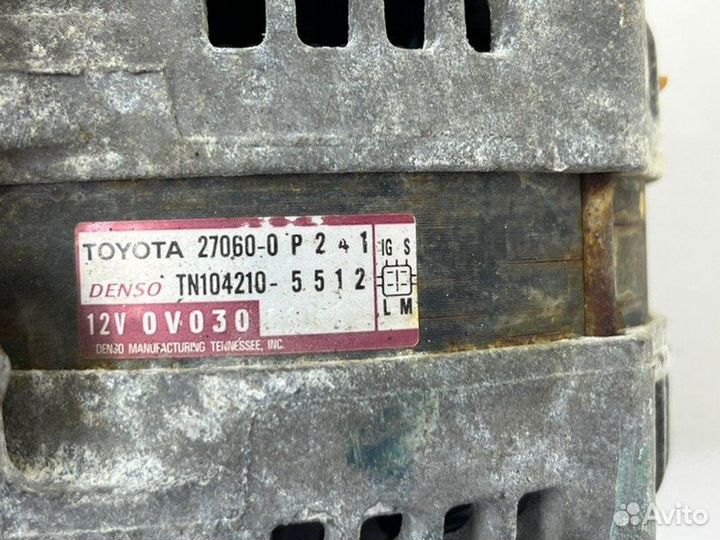 Генератор Toyota Camry V50/V55 2grfe 3500CC
