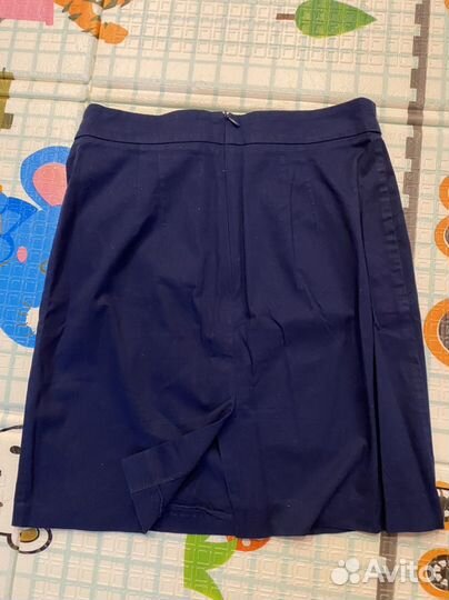 Юбка oodji 170/42 темно-синяя