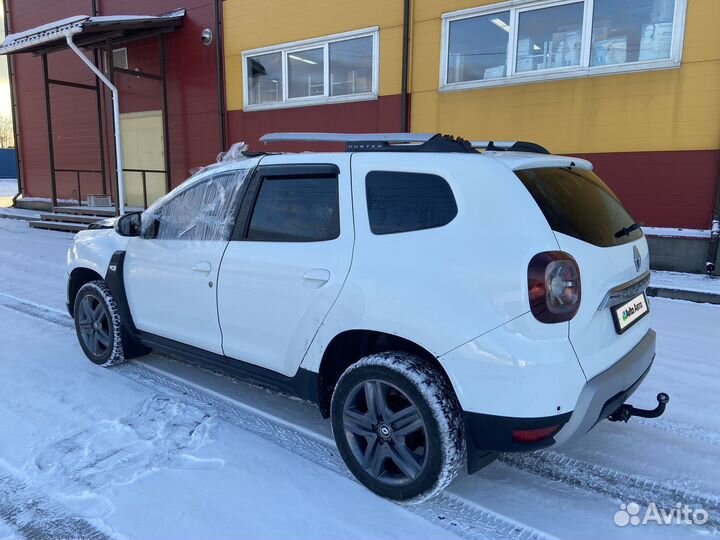 Renault Duster 1.3 МТ, 2021, битый, 105 000 км
