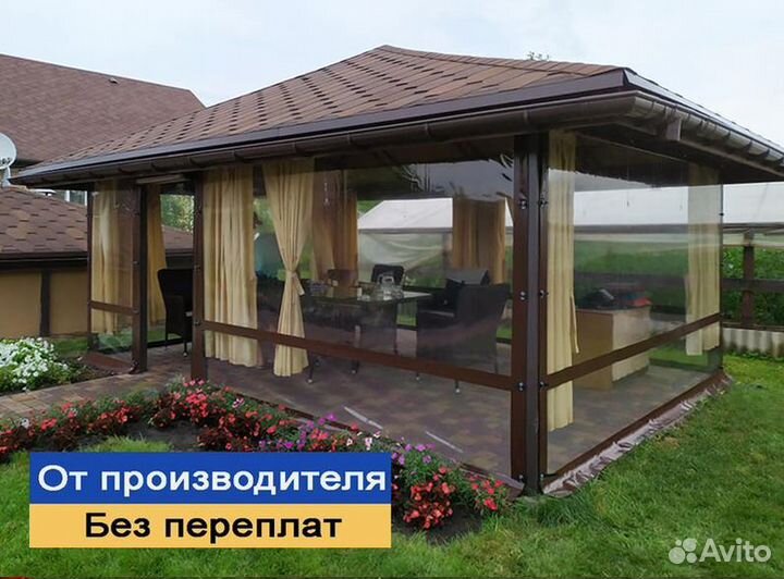 Мягкие окна для веранды