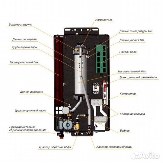 Электрический котел Navien EQB 08HW