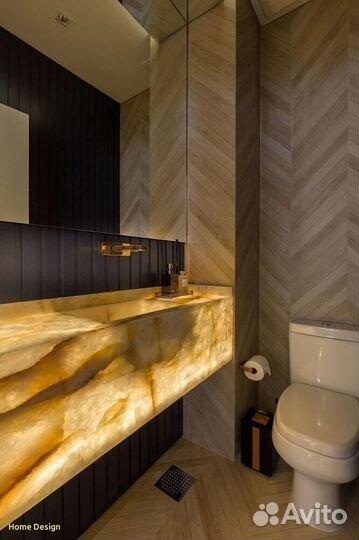 Оникс. декор стен. каменная столешница. панно