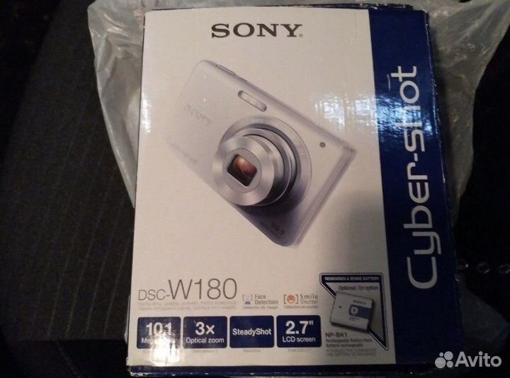 Фотоаппарат цифровой sony DSC-W180S