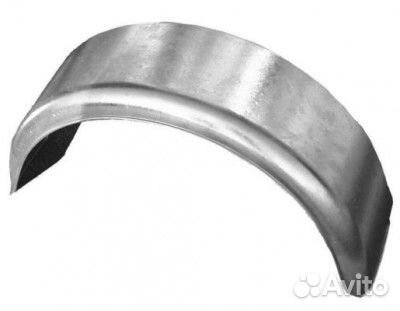 Крыло для прицепа моно оцинкованное 750x390x240 K