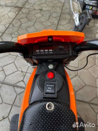 Детский кроссовый мотоцикл на аккумуляторе