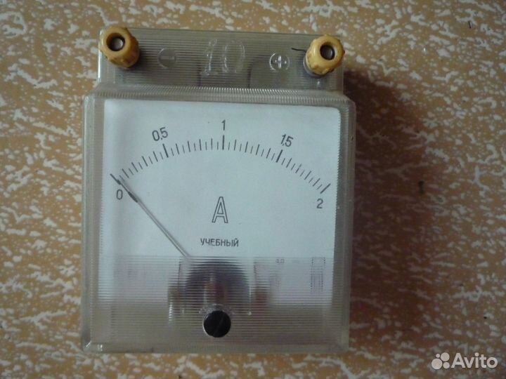 Амперметр учебный СССР