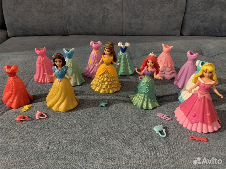 Куклы принцессы дисней disney мини с одеждой