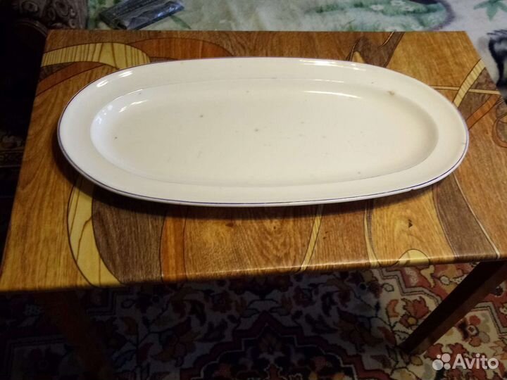 Блюдо большое овальное СССР