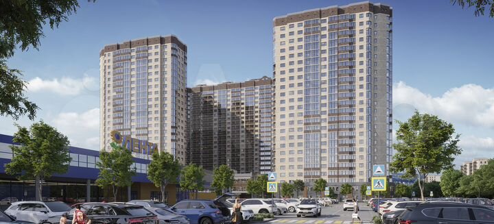 2-к. квартира, 58,1 м², 11/24 эт.