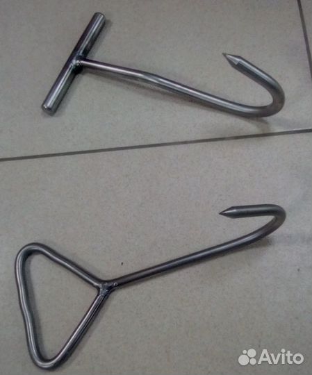 Крючки для мяса разноги