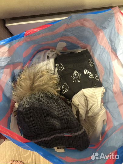 Детские вещи пакетом с рождения до года 56-92