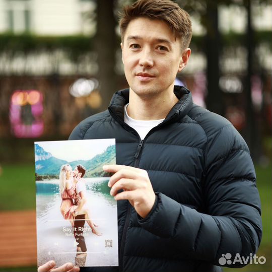 Витраж с фото / Подарок