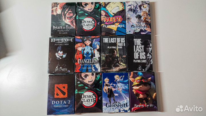 Коллекционный набор карты 54шт