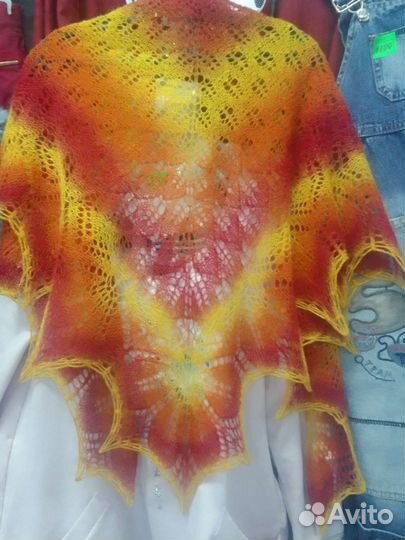 Шаль паутинка