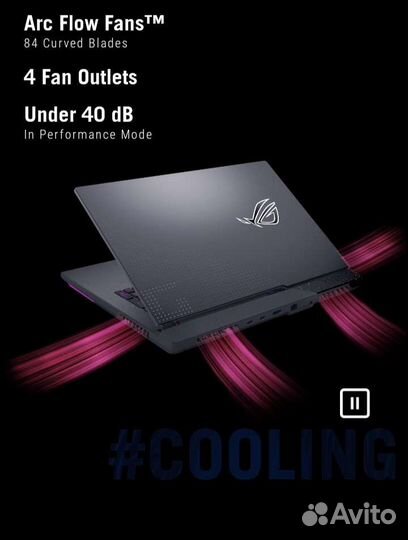 Asus ROG Strix G17 Ryzen 9 7845HX RTX 4070 RTX 406