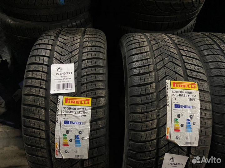 Pirelli Scorpion Winter 275/40 R21 и 315/35 R21