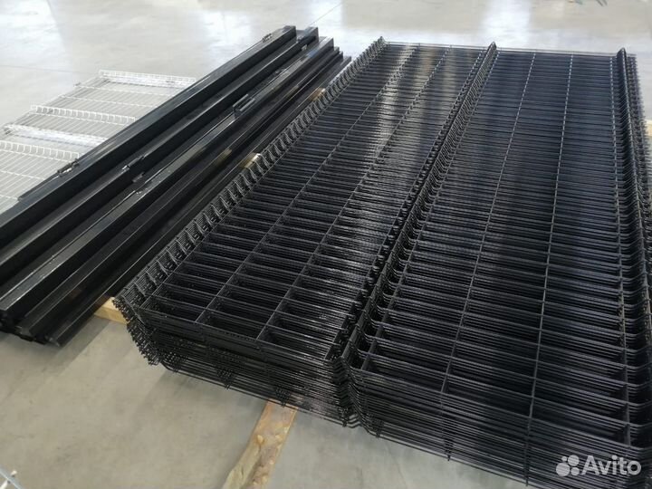 Забор 3Д, 3д панель, Калитка, Ворота