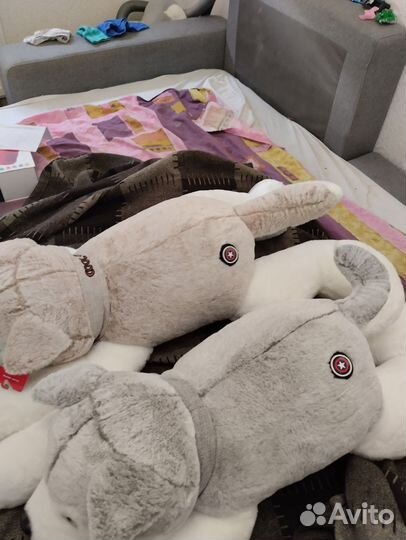 Собака большая мягкая игрушка