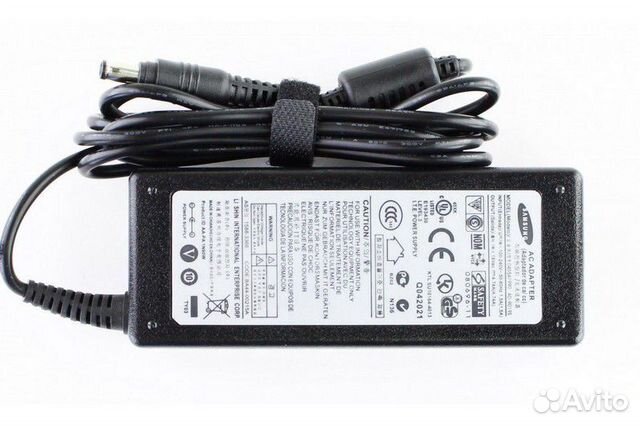 Блок питания Samsung R540 сетевой адаптер 19V 3.16