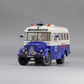 Модель автобуса кавз-651а dip 1/43