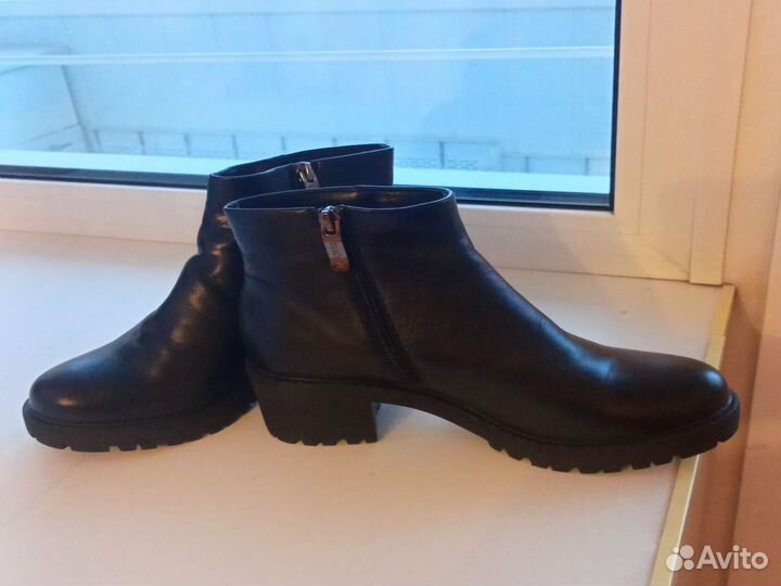 Сапоги женские зимние нат.кожа,р.36