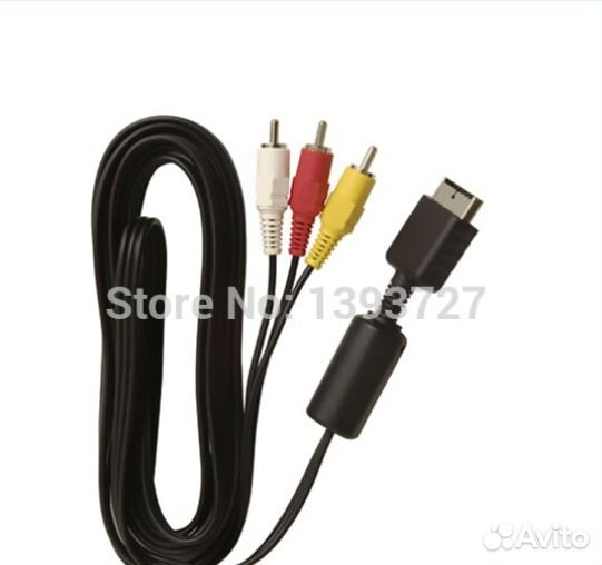 PS3, ps2 AV кабель тюльпаны для ps3 новый