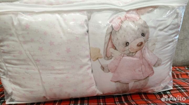 Бортики в кроватку новые