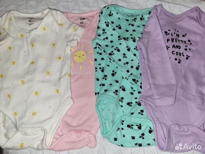 Боди для девочки 62-68