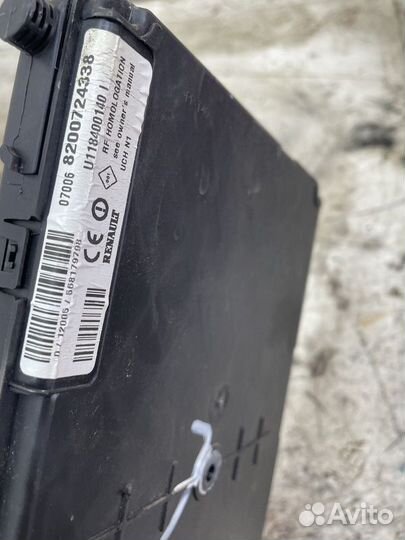 Блок комфорта Renault Scenic