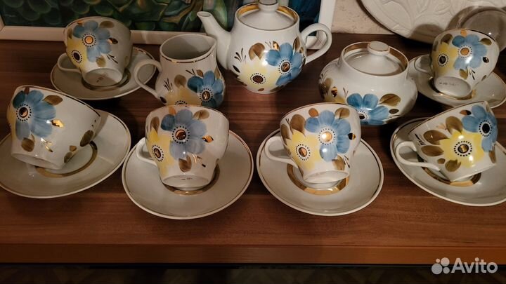 Чайный сервиз СССР барановка