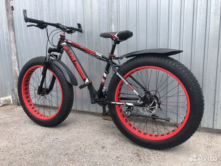 Фэтбайк новый Love Freedom 24 скорости