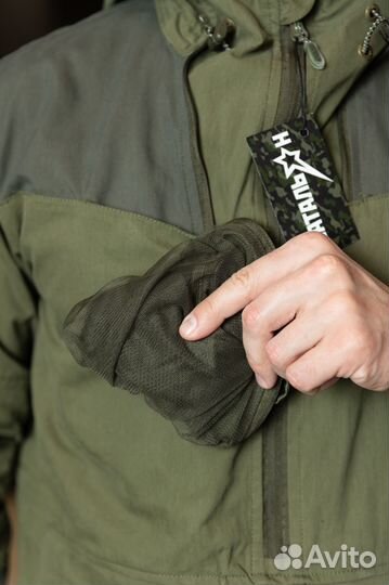 Костюм летний Элит Барьер с сеткой, т.хаки