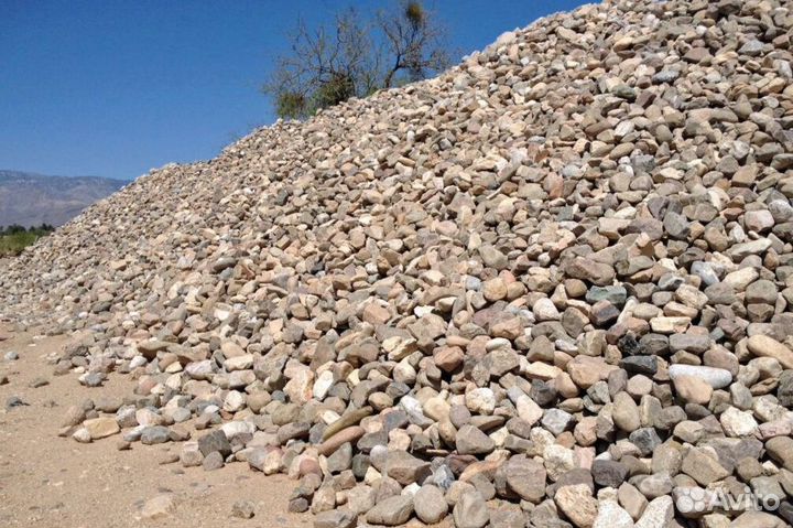 Щебень гравийный под парковку