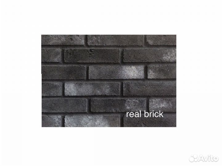 Кирпич real brick. Plain