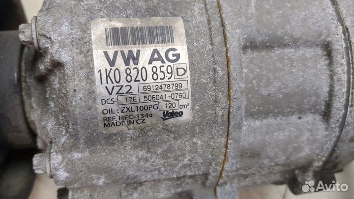 Компрессор кондиционера Skoda Octavia (A5), 2007