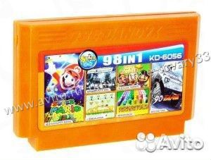 Картридж для dendy 98 in 1